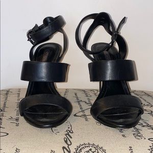 Bcbgeneration black high heeled sandals
